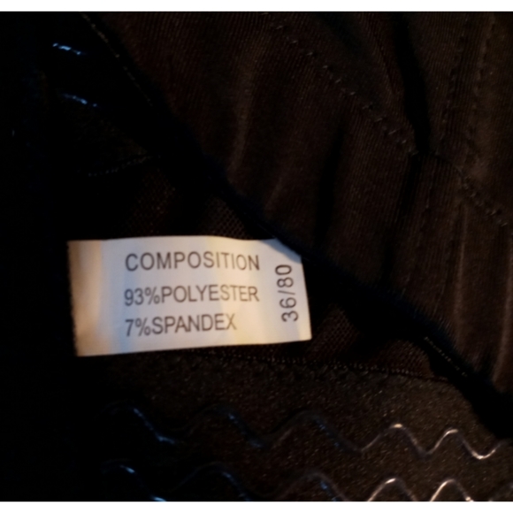 Jeweled crystal gem mirrored bustier corseted bra crop top 36C 36D - Picture 6 of 6